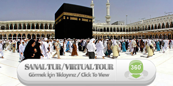 360 Degree Virtual Tour |  Mecca | Kaaba | Al-Masjid