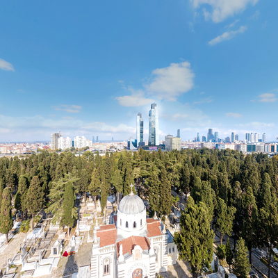 Greek Orthodox Cemetery (Air)