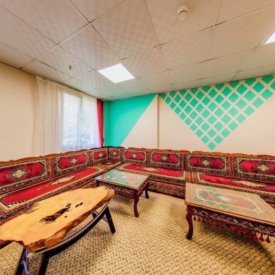 Oriental Seating Area