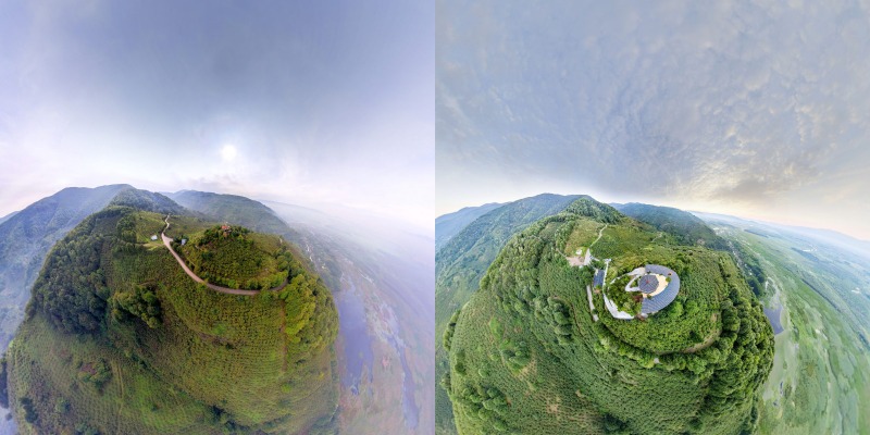 Aerial view of Golyaka