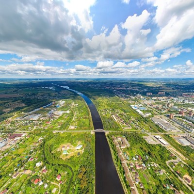 Moscow Region Aerial View